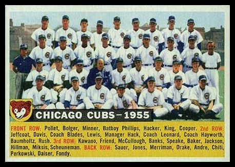 11B Chicago Cubs Dated
